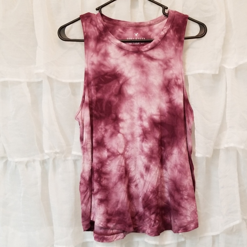 AE Purple Tie Dye Soft and Sexy Tank